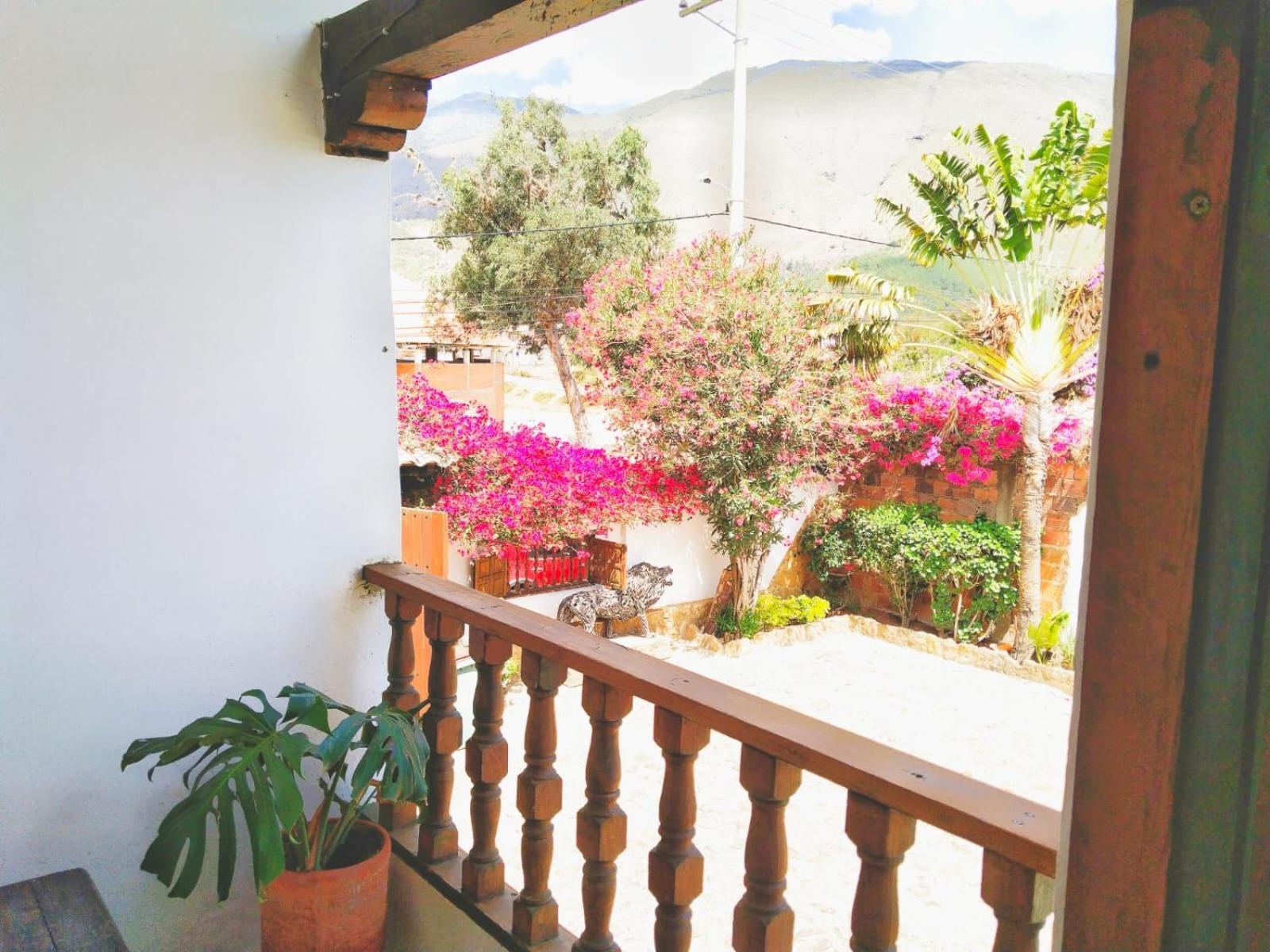 Hostal Balcon De Anita Rancho Tranquera Villa de Leyva Exteriér fotografie